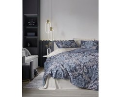 Beddengoedset - 1 dekbedovertrek 220 x 240 cm + 2 kussenslopen 60 x 60 cm - 100% katoen satijn - Beige