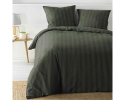 Beddengoedset - Cléo UNI dekbedovertrek 240 x 220 cm + kussenslopen