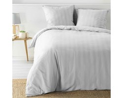Beddengoedset - Cléo UNI dekbedovertrek 240 x 220 cm + kussenslopen