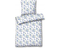 Beddengoedset Kussenslopen - Dekbedovertrek Set - Comfortabel Slapen - Sanfor Uitgevoerd - 155x220 cm 80x80 cm - Blauw
