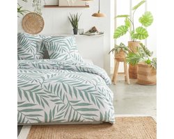 Beddengoedset - TODAY Crazy - Bloemenprint - 2 personen - 220 x 240 cm - Wit