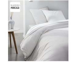 Beddengoedset van 100% katoen – Prestige dekbedovertrek + kussenslopen 63x63 cm – luxe kant