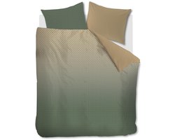 Beddinghouse Alvaro dekbedovertrek - Lits-Jumeaux - 240x200/220 - Groen