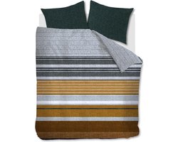 Beddinghouse Arvin dekbedovertrek - Lits-Jumeaux - 240x200/220 - Groen