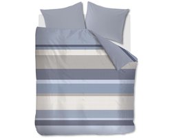 Beddinghouse Audrie dekbedovertrek - Tweepersoons - 200x200/220 - Blauw