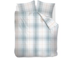 Beddinghouse Baker Dekbedovertrek - Tweepersoons - 200x200/220 cm - Blauw Grijs