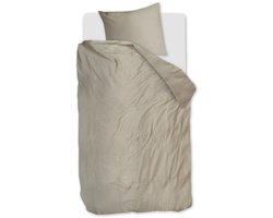 Beddinghouse Change dekbedovertrek - Eenpersoons - 140x200/220 - Zand