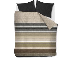 Beddinghouse Dekbedovertrek Arvin - 200 x 200/210/220 cm - grey