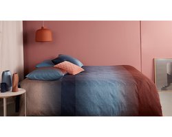 Beddinghouse Duco Dekbedovertrek - Lits-jumeaux - 240x200/220 cm - Blauw