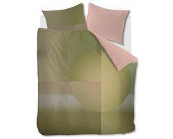 Beddinghouse Dutch Design Glossy dekbedovertrek - Lits-Jumeaux XL - 260x200/220 - Groen