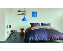 Beddinghouse Dutch Design Oxford Street Dekbedovertrek - Eenpersoons - 140x200/220 cm - Blauw