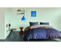 Beddinghouse Dutch Design Oxford Street dekbedovertrek - Lits-Jumeaux - 240 x 200/220 cm - Blauw