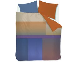 Beddinghouse Dutch Design Oxford Street dekbedovertrek - Lits-Jumeaux XL - 260 x 200/220 cm - Blauw