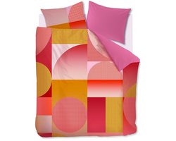 Beddinghouse Dutch Design Sunset Boulevard Dekbedovertrek - Lits-jumeaux - 240x200/220 cm - Koraal