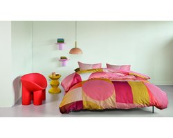 Beddinghouse Dutch Design Sunset Boulevard dekbedovertrek - Lits-Jumeaux XL - 260 x 200/220 cm - Koraal