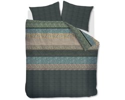 Beddinghouse Enzo dekbedovertrek - Tweepersoons - 200x200/220 cm - Groen