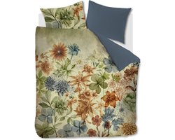Beddinghouse Florian dekbedovertrek - Lits-Jumeaux - 240x200/220 cm - Groen
