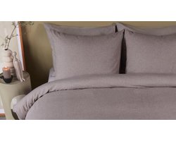 Beddinghouse Frost dekbedovertrek - Tweepersoons - 200x200/220 cm - Lichtpaars