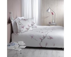 Beddinghouse Honolulu Dekbedovertrek - Tweepersoons - 200x200/220 - Wit
