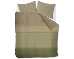 Beddinghouse Jimmy dekbedovertrek - Lits-Jumeaux - 240x200/220 - Groen