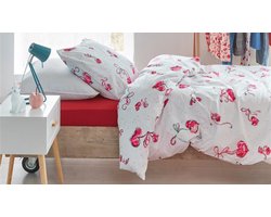Beddinghouse Kids Love it dekbedovertrek - Eenpersoons - 140x200/220 - Roze