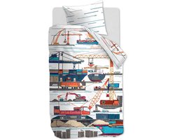 Beddinghouse Kids Seaport Dekbedovertrek - Eenpersoons - 140x200/220 cm - Multi
