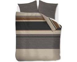 Beddinghouse Laila dekbedovertrek - Tweepersoons - 200x200/220 - Donker zand