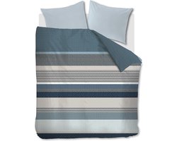 Beddinghouse Lennart dekbedovertrek - Tweepersoons - 200x200/220 - Blauw