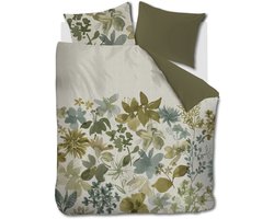 Beddinghouse Lilian dekbedovertrek - Lits-Jumeaux - 240 x 200/220 cm - Groen