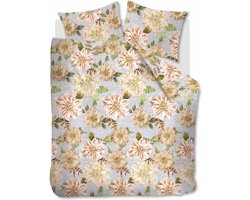 Beddinghouse Linen Flower Dekbedovertrek - Eenpersoons - 140x200/220 cm - Natural