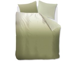 Beddinghouse Nora dekbedovertrek - Tweepersoons - 200x200/220 cm - Groen