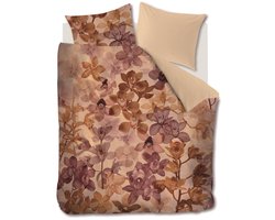 Beddinghouse Orchid dekbedovertrek - Tweepersoons - 200x200/220 cm - Steenrood