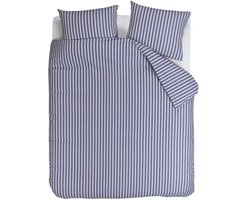 Beddinghouse Veya dekbedovertrek - Lits-Jumeaux - 240 x 200/220 cm - Blauw