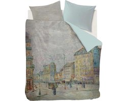 Beddinghouse x Van Gogh Museum Boulevard dekbedovertrek - Eenpersoons - 140x200/220 - Grijs