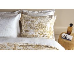 Beddinghouse x Van Gogh Museum Champs de Semis dekbedovertrek - Tweepersoons - 200x200/220 cm - Oker