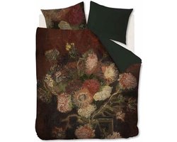 Beddinghouse x Van Gogh Museum Gladioli dekbedovertrek - Tweepersoons - 200x200/220 - Rood