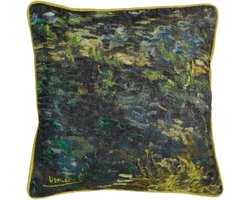 Beddinghouse x Van Gogh Museum Paintbrush Sierkussen - 45x45 cm - Groen