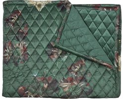 Beddinghouse x Van Gogh Museum Peonies Bedsprei - 180x260 cm - Groen