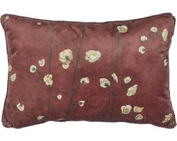 Beddinghouse x Van Gogh Museum Plum Blossoms Sierkussen - 40x60 cm - Rood