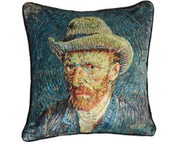 Beddinghouse x Van Gogh Museum Van Gogh Sierkussen - 45x45 cm - Blauw
