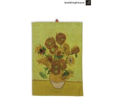 Beddinghouse x Van Gogh Theedoek Sunflower Geel