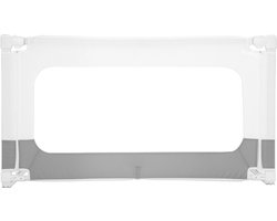 Bedhekje - 90 cm lang - verstelbare Bed rail - Bedrand - Bedomrander voor bedden - Uitvalbescherming voor Kinder Bed Beveiliging - Niet voor boxsprings - CUTE & KEPPE