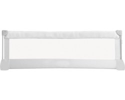 Bedhekje - Bedrand Kinderen 150 cm – Bedhek – Bedrek - Uitvalbeveiliging Bed - Valbescherming - Bedrail – Bedomrander - Baby – Peuter - Wit