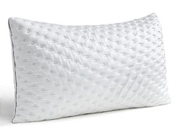 Bedkussen - Hoofdkussen - Comfortabel slapen - Ademend materiaal - 40 x 70 cm - Wit