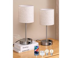Bedlampjes Hoofdbord - Leeslampjes - Bedlamp Slaapkamer Volwassenen - 2 Stuks - Verlichting