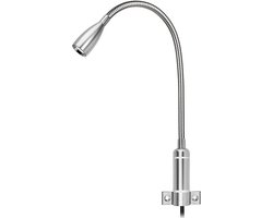 Bedlampjes Hoofdbord - Leeslampjes - Bedlamp Slaapkamer Volwassenen - Zilve