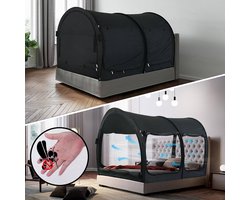 Bedluifel bedtenten - Antraciet - Droomtent voor binnen - Pongee