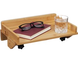 bedplank - zwevend - voor bed en hoogslaper - 11,5x36x24,5 cm - hangend - bamboe