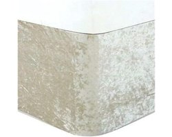 Bedrok Hoes - Boxspring Cover - Bed Opfrissen - Extra Diep Design - 200x200x32cm - Beige