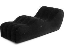Bedroom Fantasies - The Lounger Opblaasbare Bank - Zwart